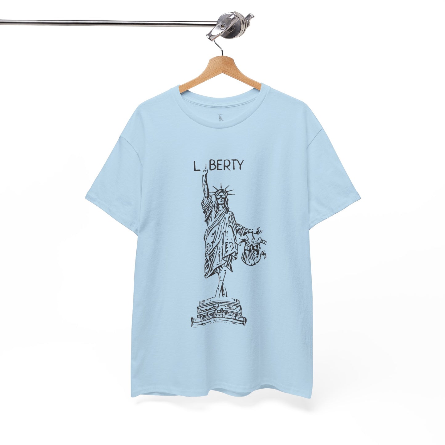 T-Shirt Statue of Liberty Unisex Cotton Tee by Mariu del Campo.