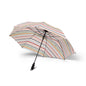 Umbrella Colorful Striped Semi-Automatic - Compact & Stylish Rain Gear by Mariu del Campo.