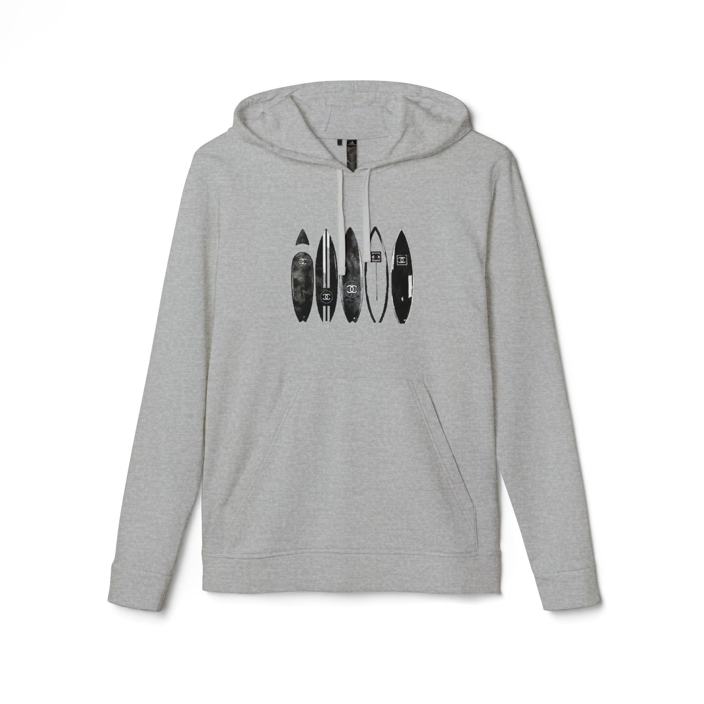 adidas® Unisex Fleece Hoodie Surf — by Mariu del Campo