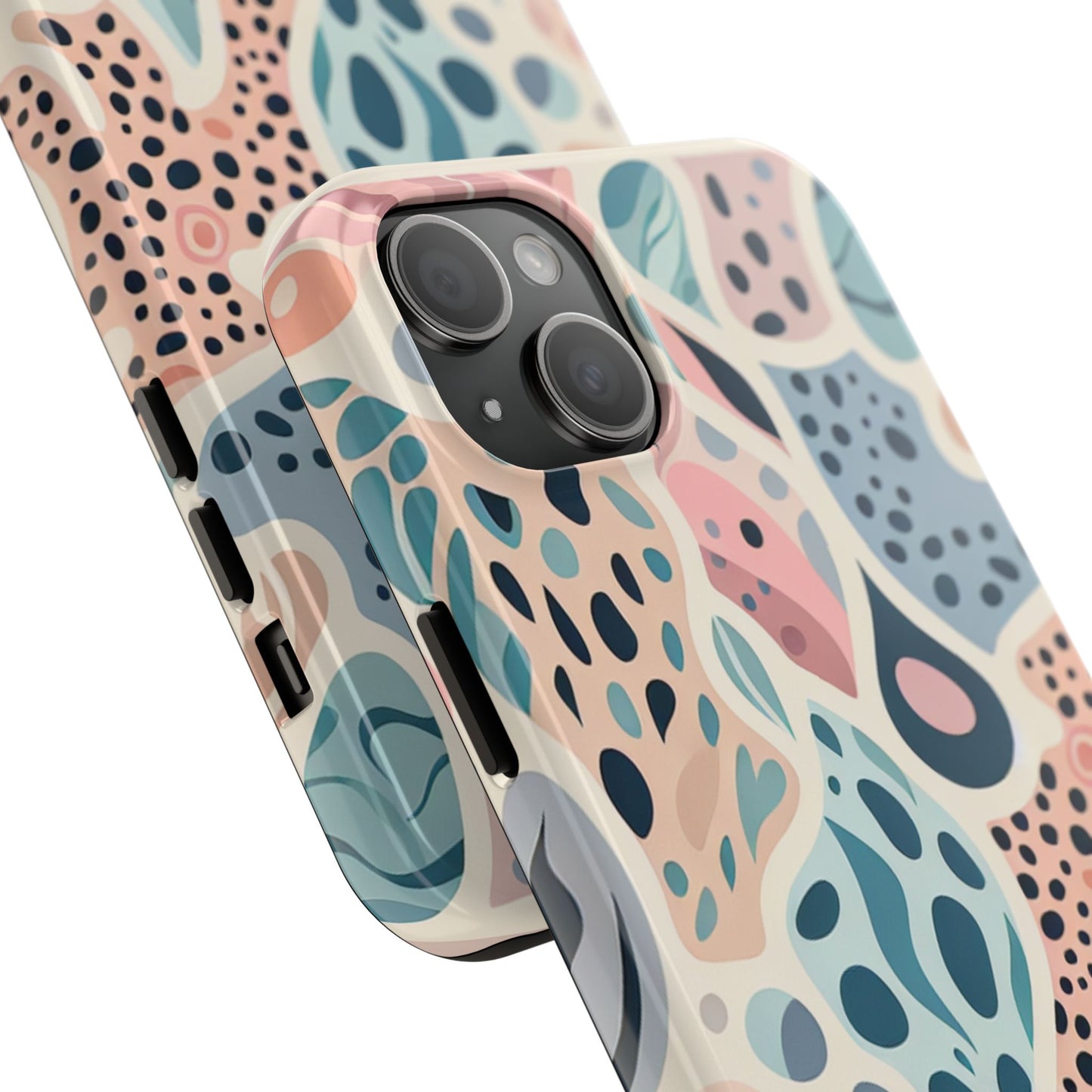 Cases Tough Phone Animal Print - Pastel Design by Mariu del Campo.