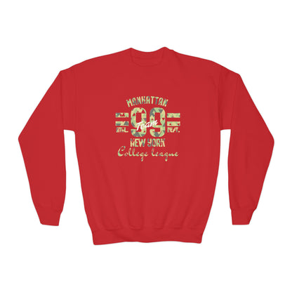 Sweatshirt Youth Crewneck Manhattan — Mariu del Campo
