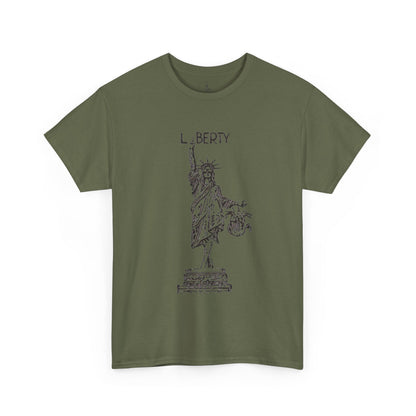 T-Shirt Statue of Liberty Unisex Cotton — by Mariu del Campo