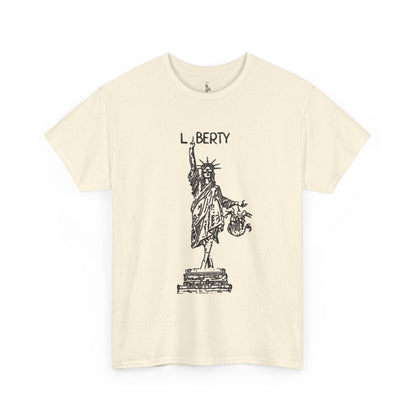 T-Shirt Statue of Liberty Unisex Cotton — by Mariu del Campo