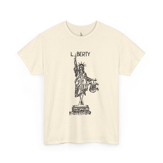 T-Shirt Statue of Liberty Unisex Cotton — by Mariu del Campo