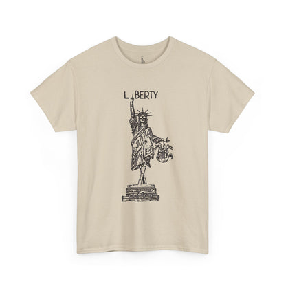 T-Shirt Statue of Liberty Unisex Cotton — by Mariu del Campo
