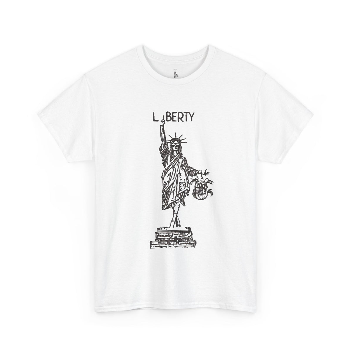 T-Shirt Statue of Liberty Unisex Cotton — by Mariu del Campo