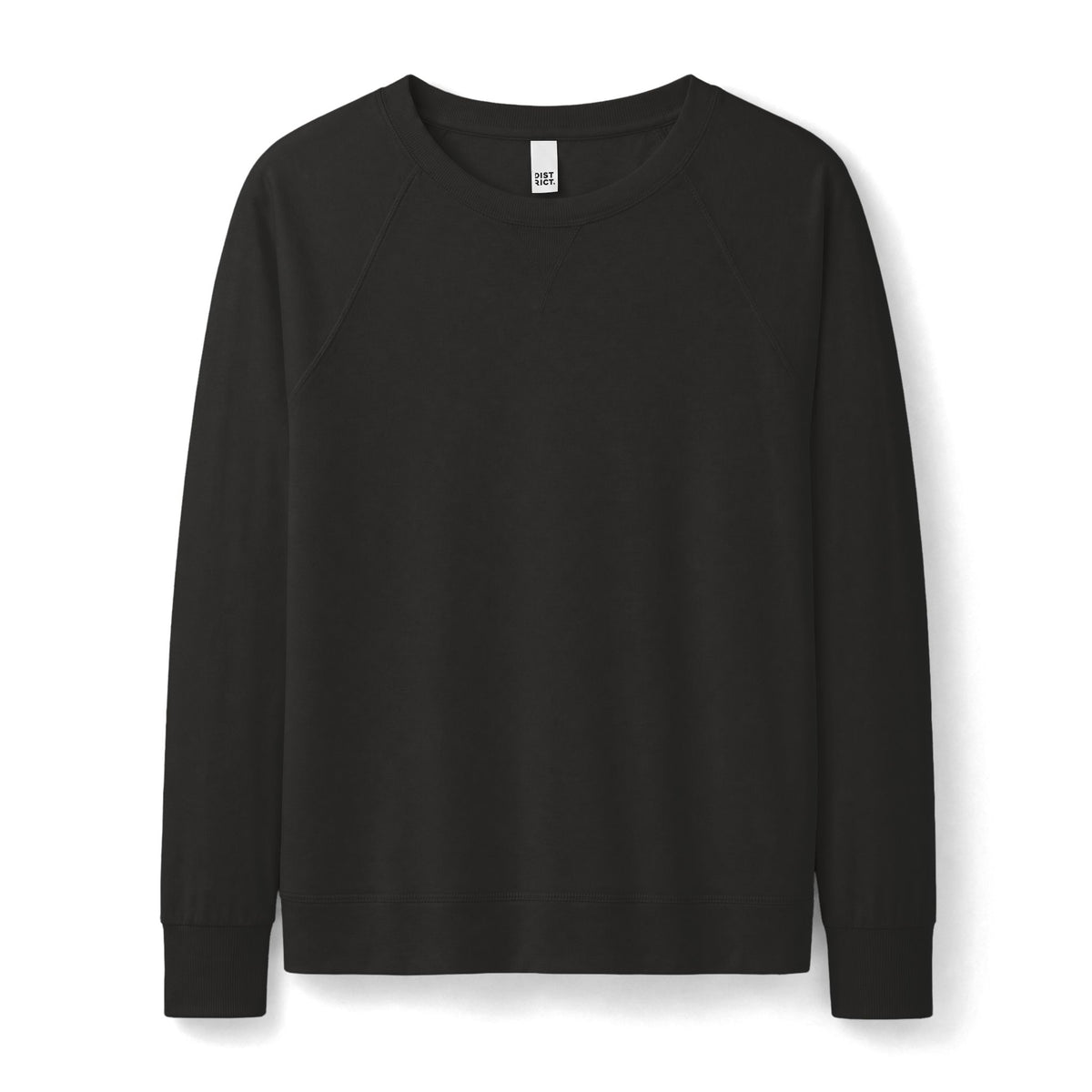 Sweatshirt Women's Featherweight French Terry Long Sleeve Crewneck — by Mariu del Campo