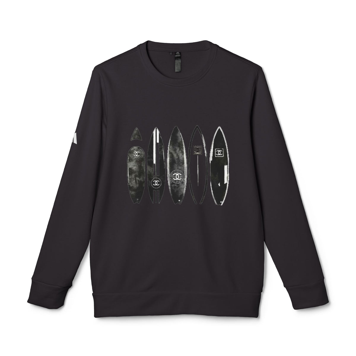 adidas® Unisex Fleece Crewneck Surf — by Mariu del Campo