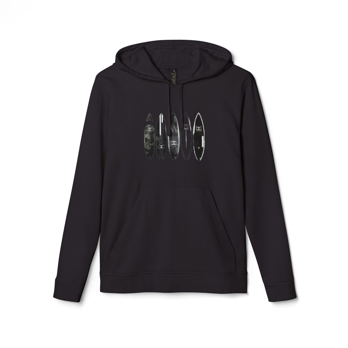adidas® Unisex Fleece Hoodie Surf — by Mariu del Campo