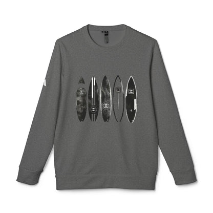 adidas® Unisex Fleece Crewneck Surf — by Mariu del Campo