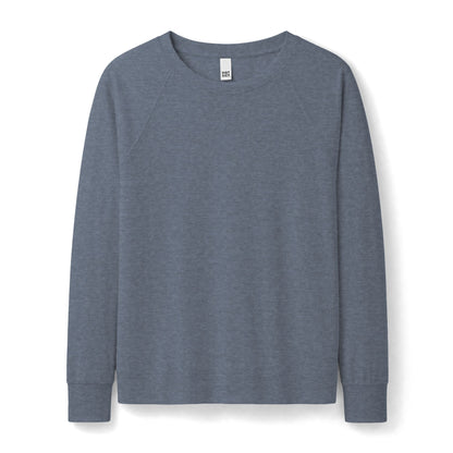 Sweatshirt Women's Featherweight French Terry Long Sleeve Crewneck — by Mariu del Campo