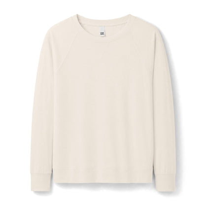 Sweatshirt Women's Featherweight French Terry Long Sleeve Crewneck — by Mariu del Campo