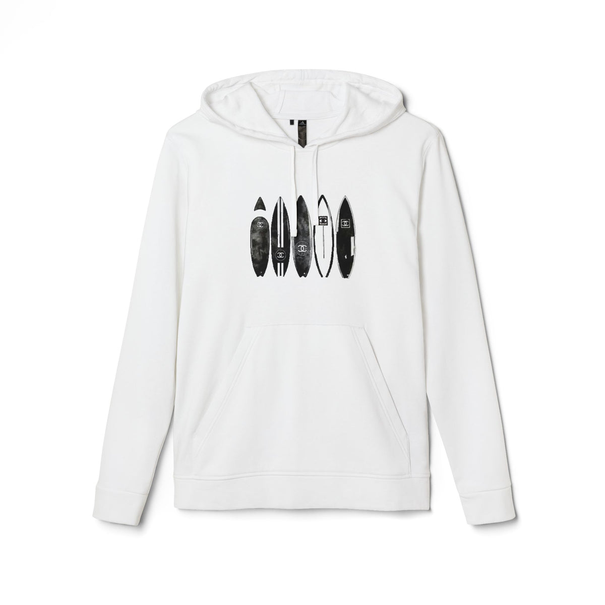 adidas® Unisex Fleece Hoodie Surf — by Mariu del Campo