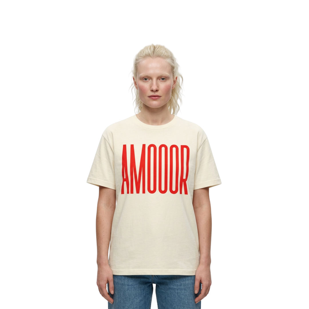 T-Shirt AMOOOR Unisex Heavyweight Cotton — by Mariu del Campo