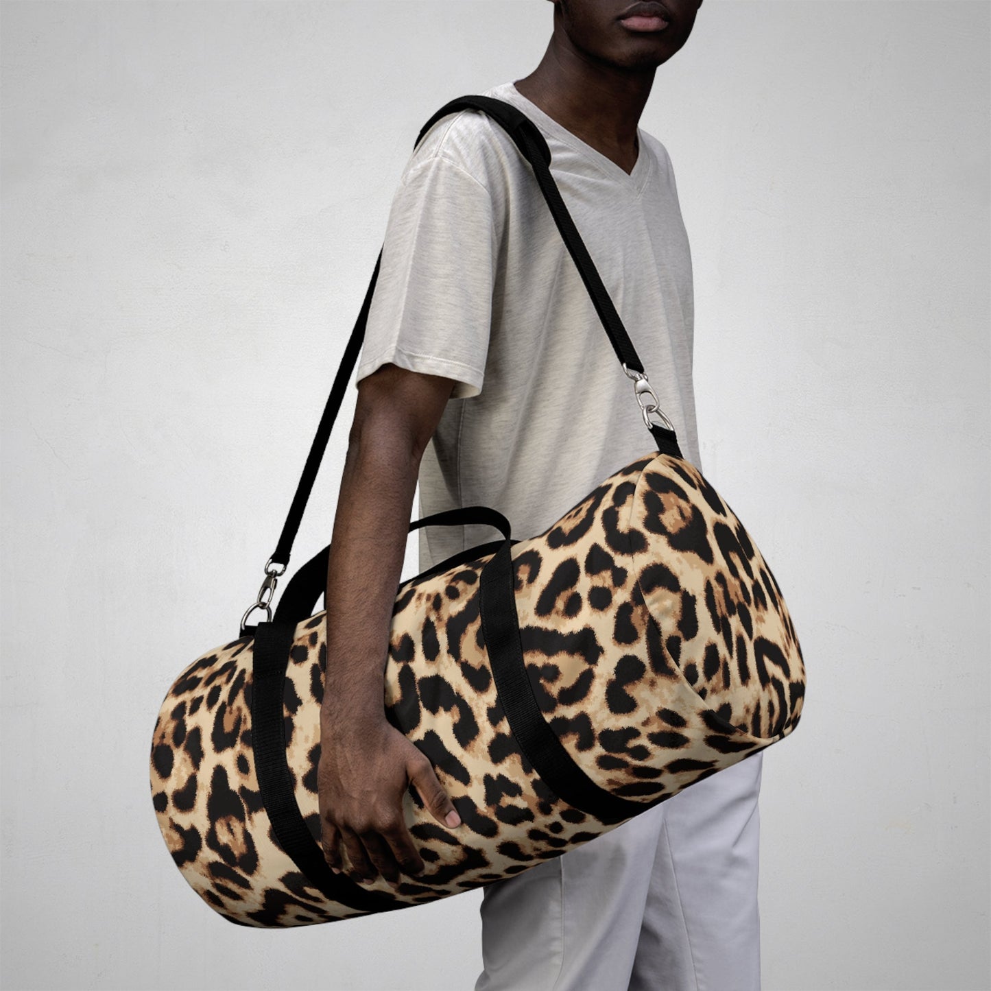 Bag Duffel Leopard by Mariu del Campo. - Mariu del Campo