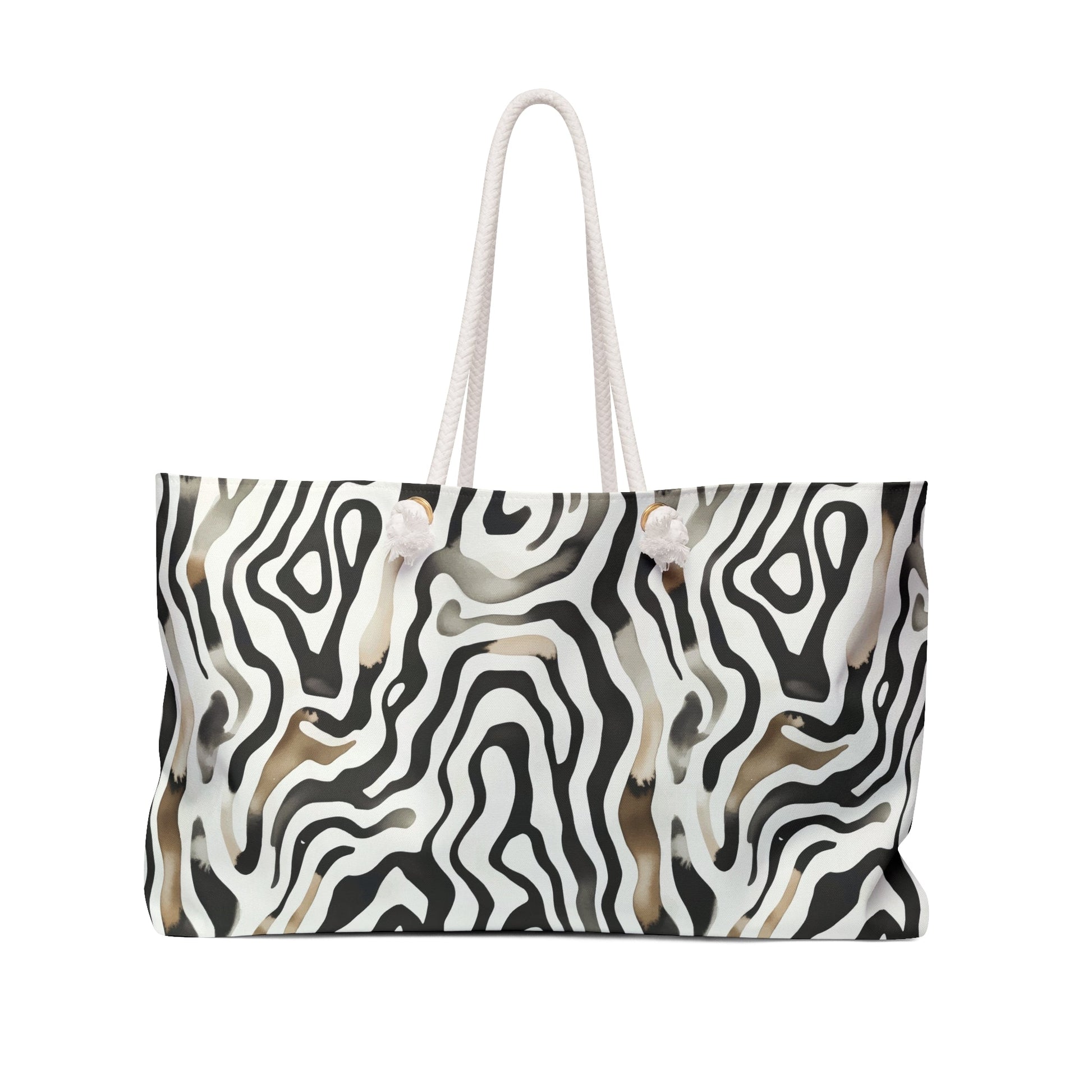 Bag Weekender African Wild Tote by Mariu del Campo. - Mariu del Campo