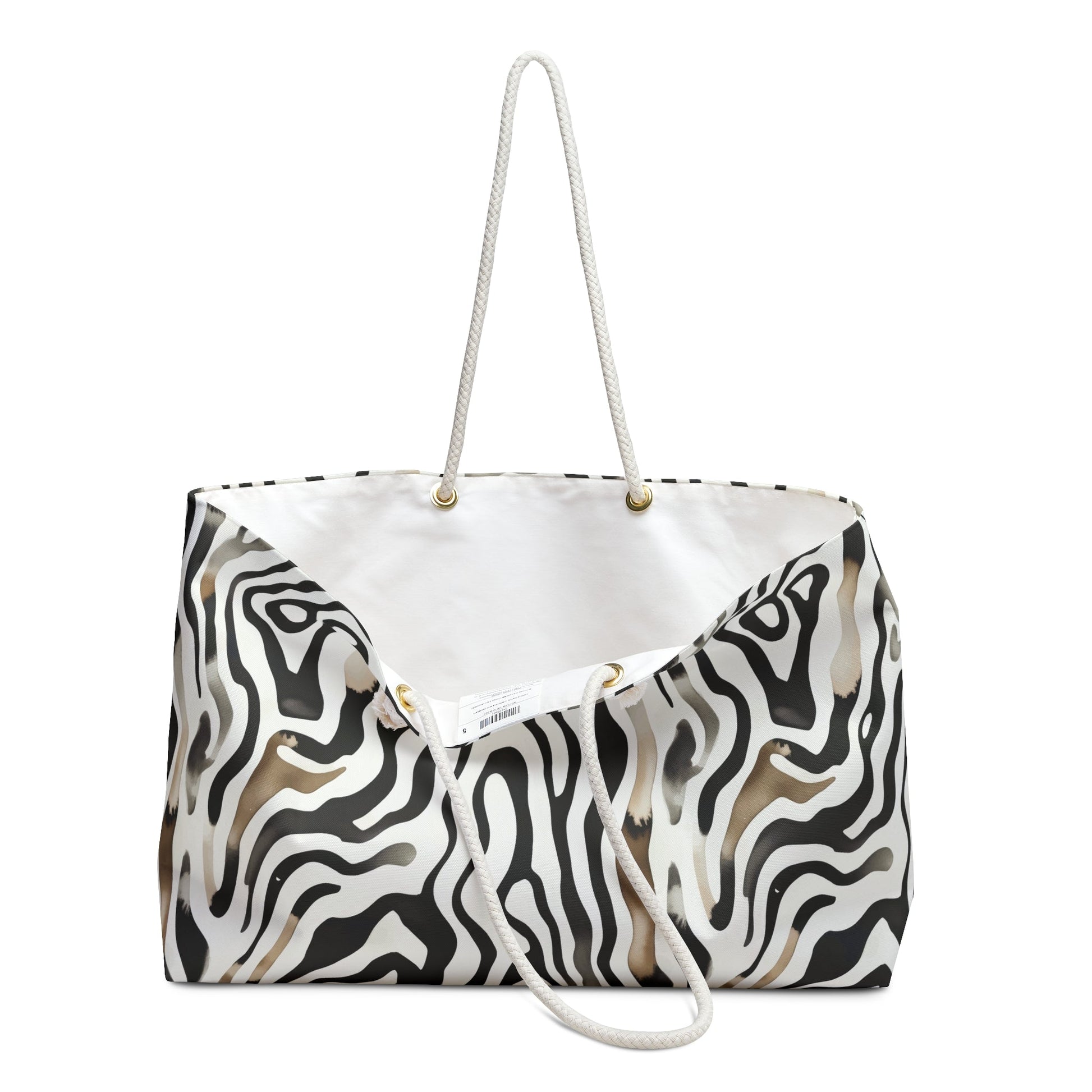 Bag Weekender African Wild Tote by Mariu del Campo. - Mariu del Campo