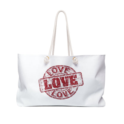 Bag Weekender Love by Mariu del Campo. - Mariu del Campo
