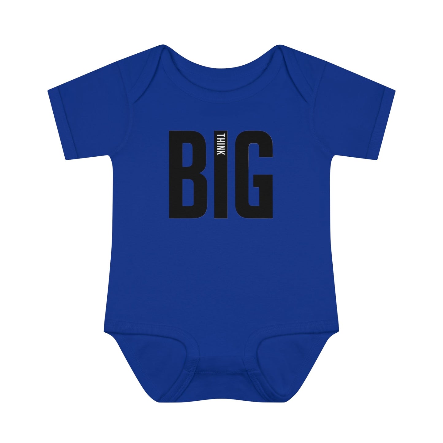 Bodysuit Infant Baby Rib Think Big by Mariu del Campo. - Mariu del Campo