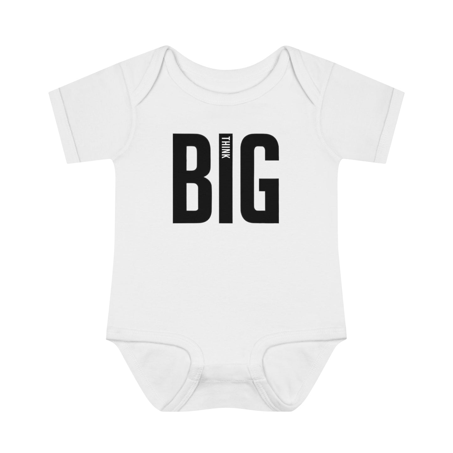 Bodysuit Infant Baby Rib Think Big by Mariu del Campo. - Mariu del Campo