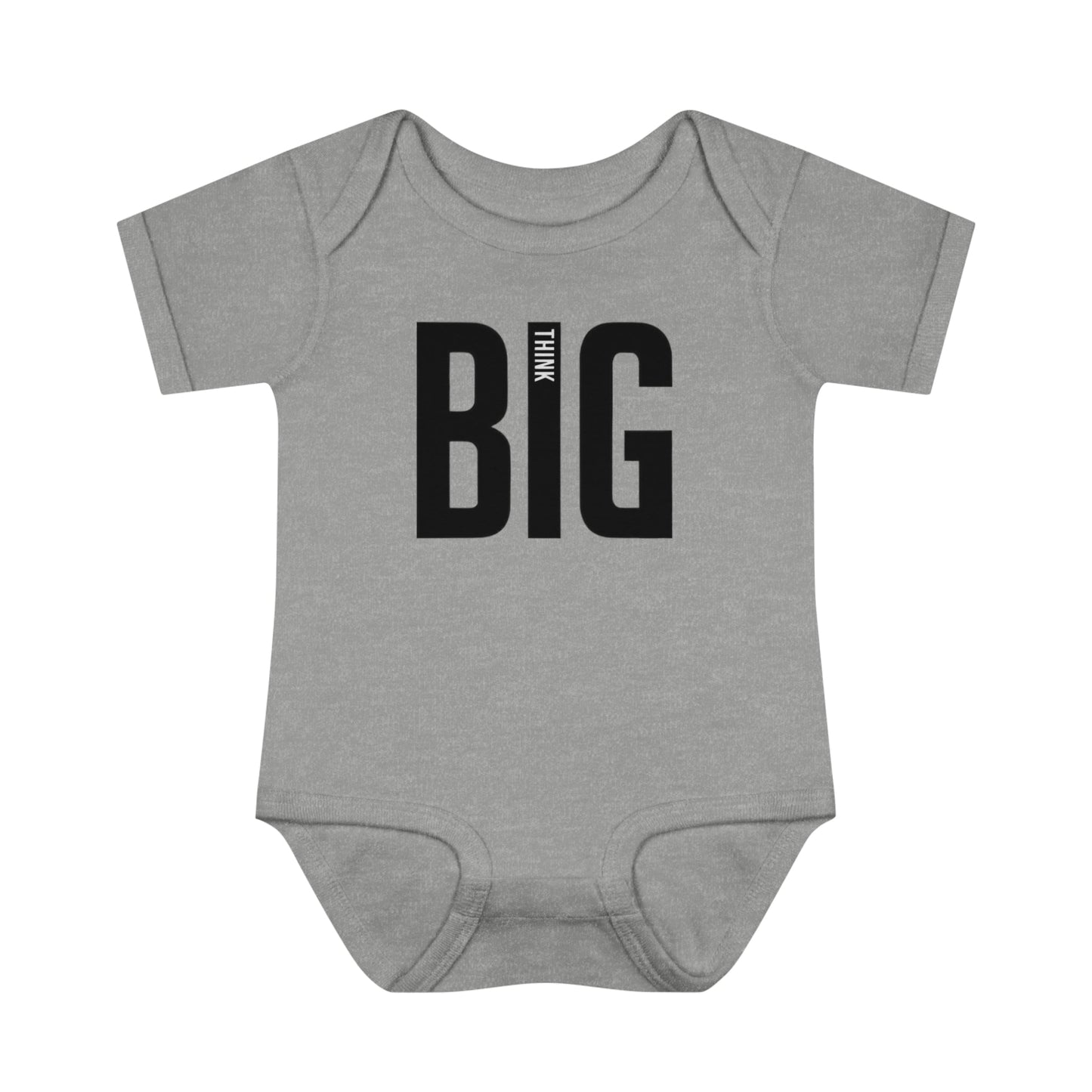 Bodysuit Infant Baby Rib Think Big by Mariu del Campo. - Mariu del Campo