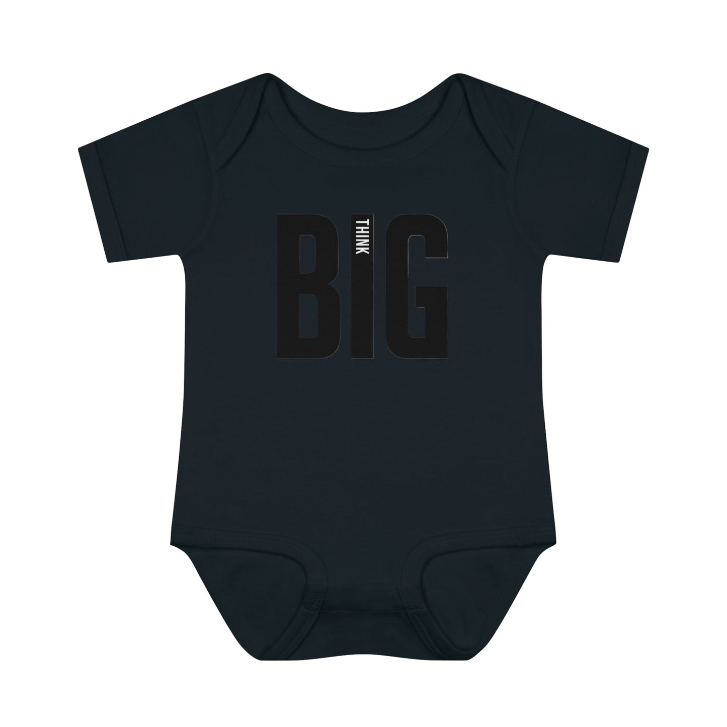 Bodysuit Infant Baby Rib Think Big by Mariu del Campo. - Mariu del Campo