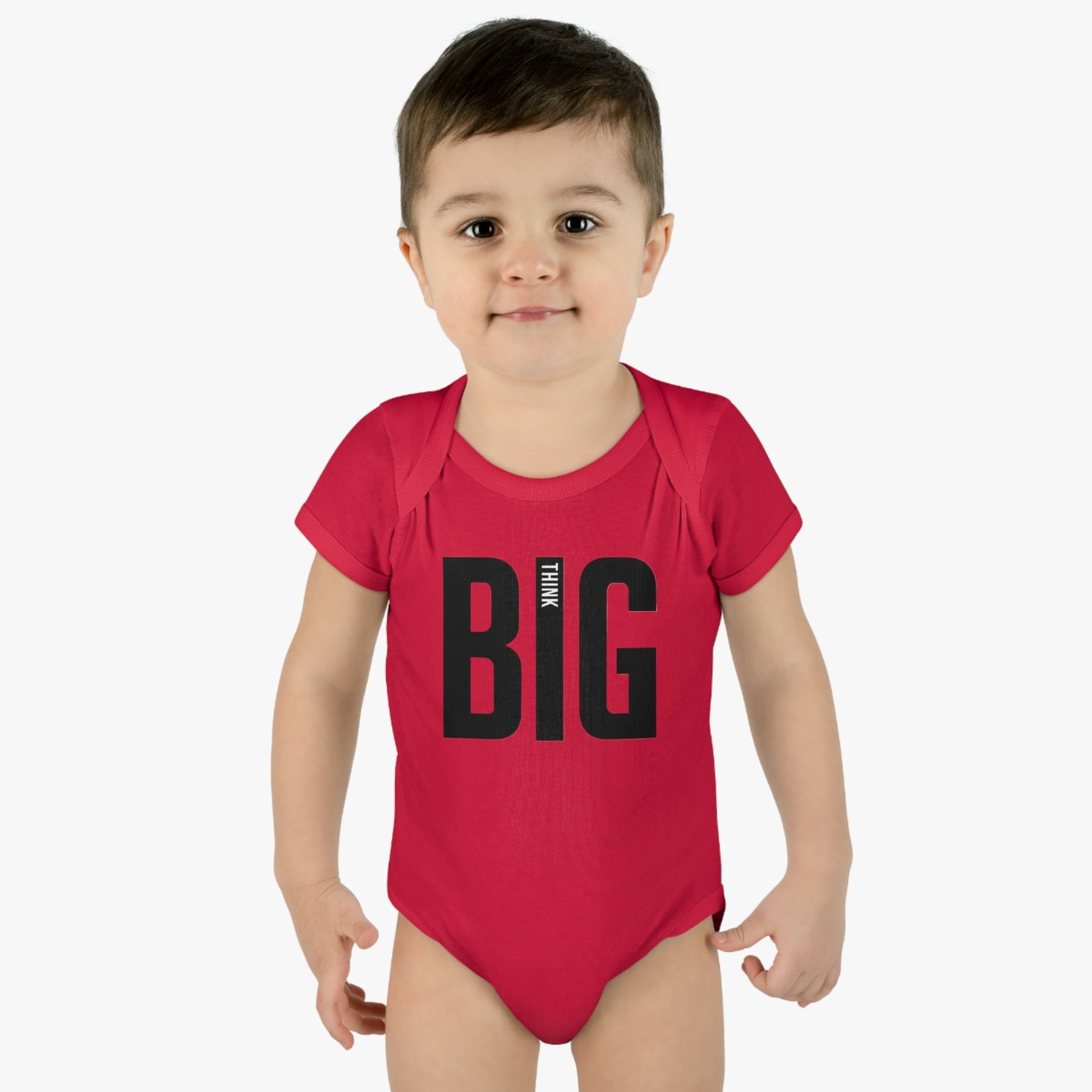 Bodysuit Infant Baby Rib Think Big by Mariu del Campo. - Mariu del Campo