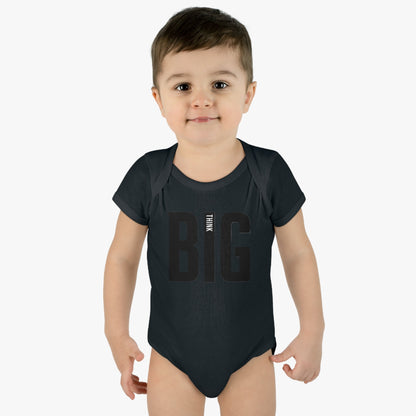Bodysuit Infant Baby Rib Think Big by Mariu del Campo. - Mariu del Campo