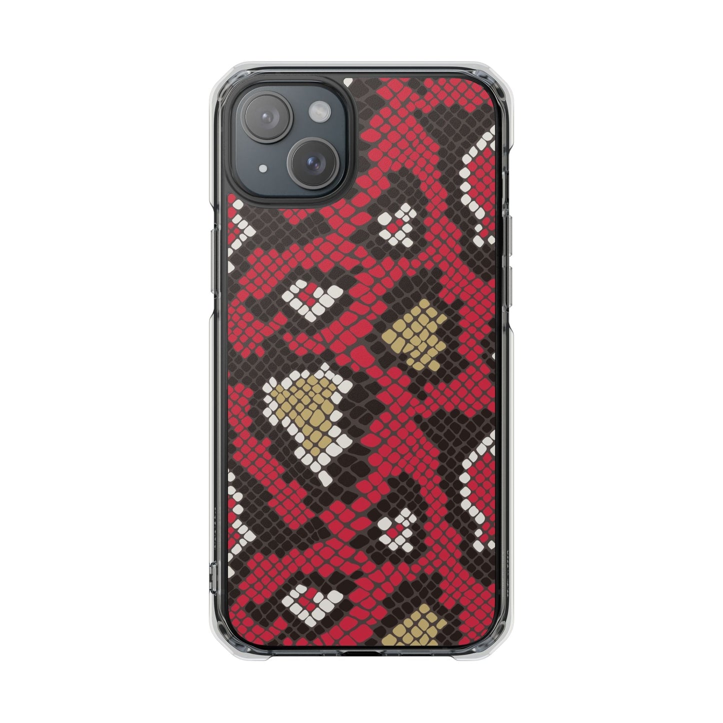 Cases Magnetic Clear Impact reptile by Mariu del Campo. - Mariu del Campo