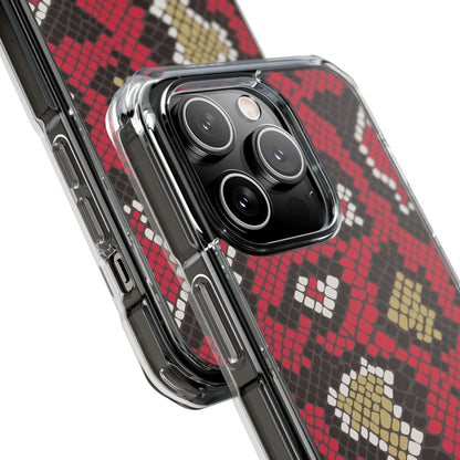 Cases Magnetic Clear Impact reptile by Mariu del Campo. - Mariu del Campo
