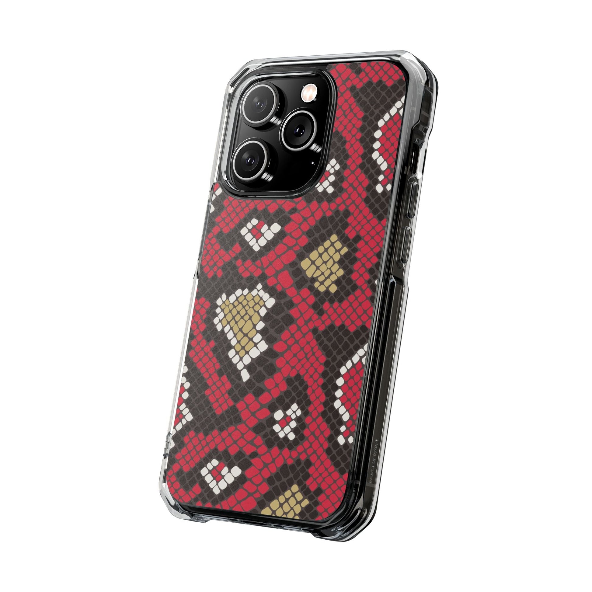 Cases Magnetic Clear Impact reptile by Mariu del Campo. - Mariu del Campo