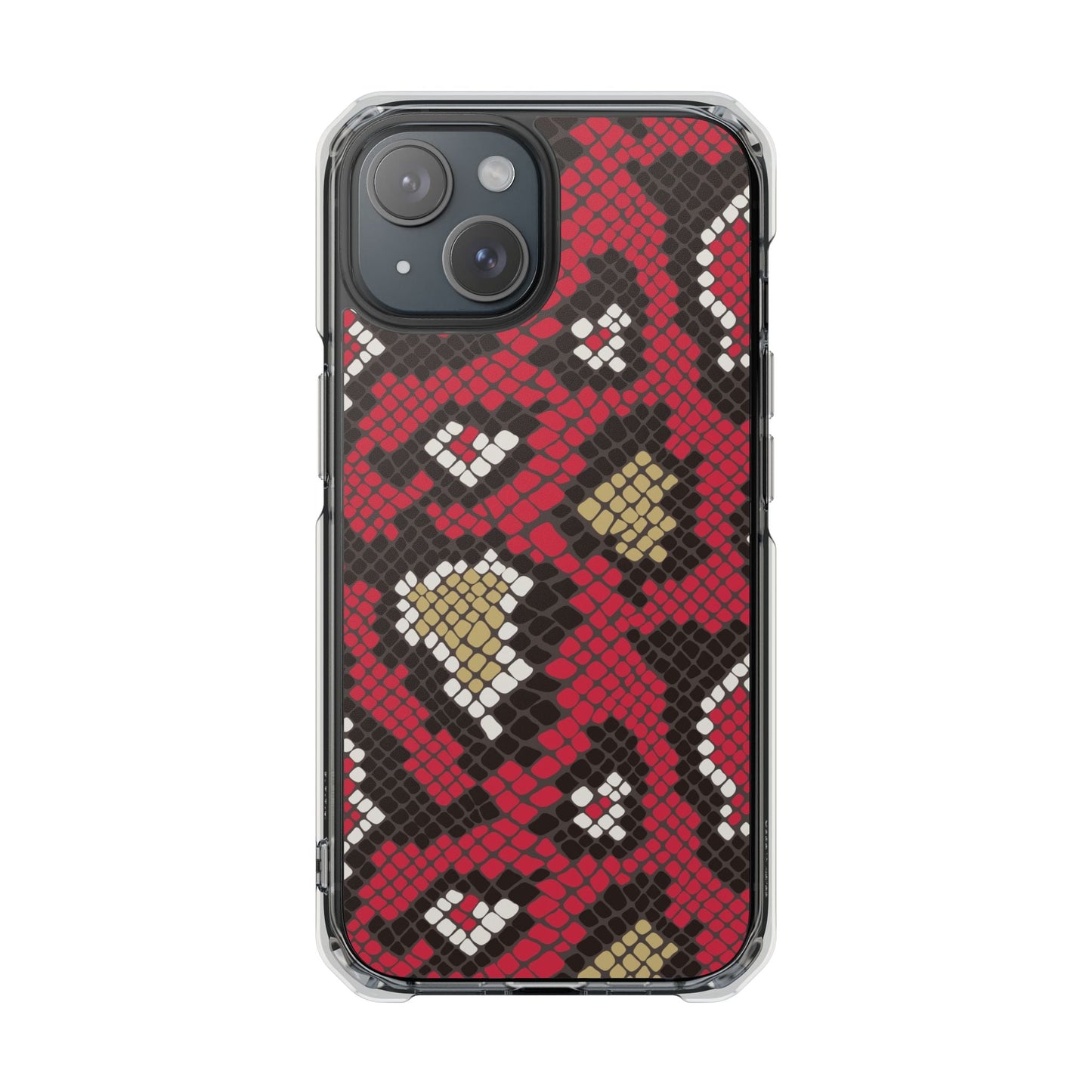 Cases Magnetic Clear Impact reptile by Mariu del Campo. - Mariu del Campo