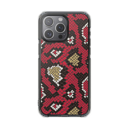 Cases Magnetic Clear Impact reptile by Mariu del Campo. - Mariu del Campo