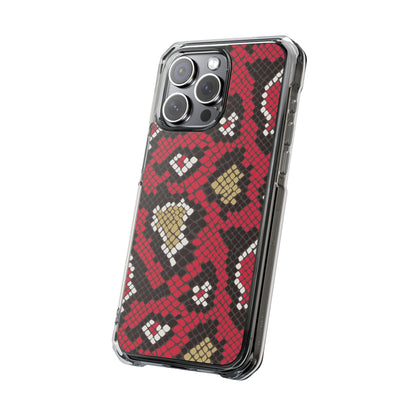 Cases Magnetic Clear Impact reptile by Mariu del Campo. - Mariu del Campo