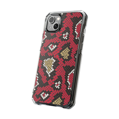 Cases Magnetic Clear Impact reptile by Mariu del Campo. - Mariu del Campo