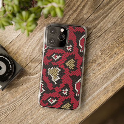 Cases Magnetic Clear Impact reptile by Mariu del Campo. - Mariu del Campo