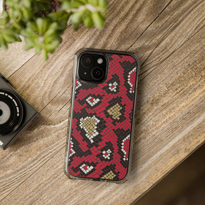 Cases Magnetic Clear Impact reptile by Mariu del Campo. - Mariu del Campo