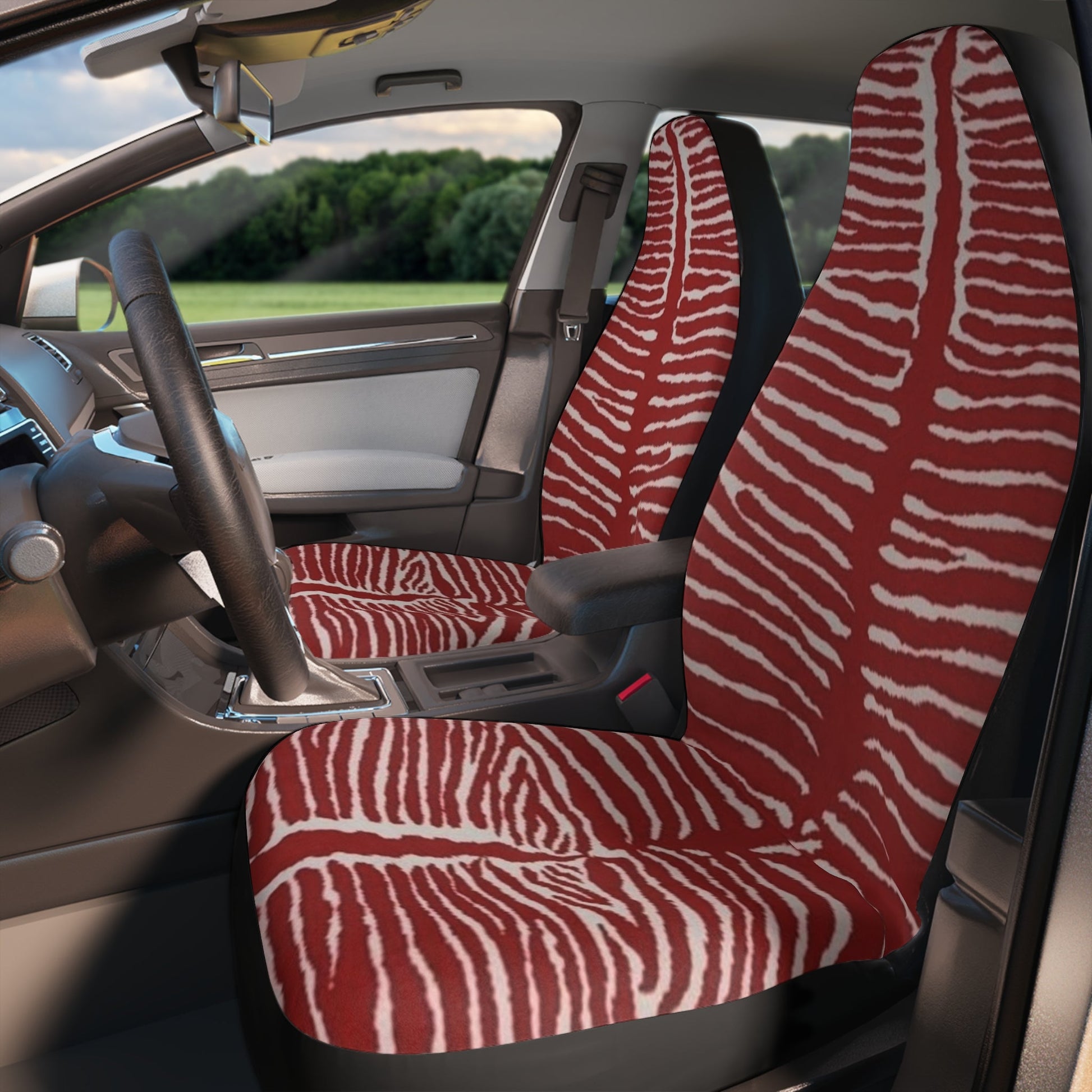 Covers Polyester Car Seat zebra by Mariu del Campo. - Mariu del Campo