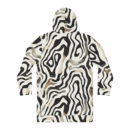 Hoodie Dress African Wild Women's by Mariu del Campo. - Mariu del Campo