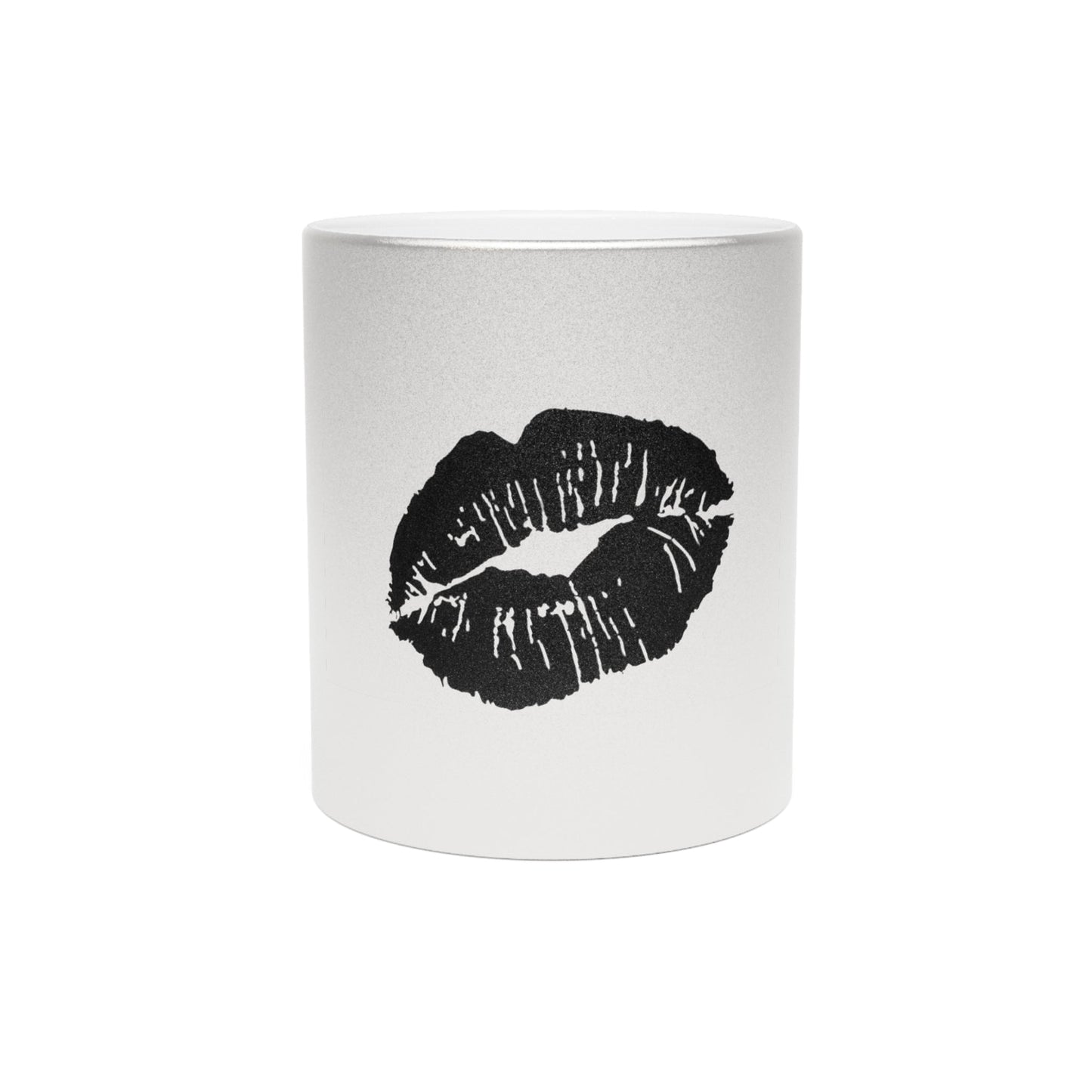Mug Metallic (Silver\Gold) Lips by Mariu del Campo. - Mariu del Campo