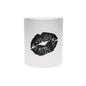 Mug Metallic (Silver\Gold) Lips by Mariu del Campo. - Mariu del Campo