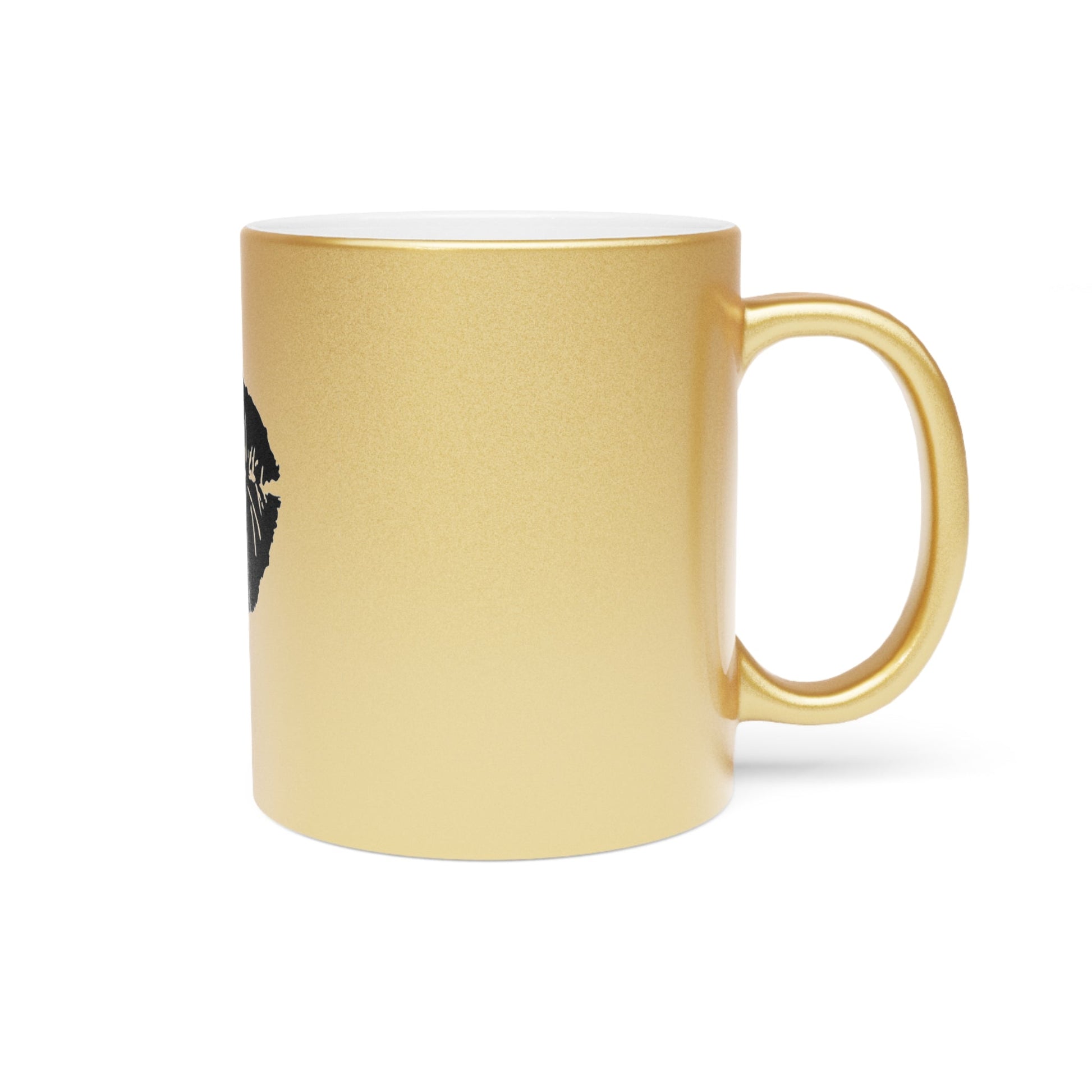 Mug Metallic (Silver\Gold) Lips by Mariu del Campo. - Mariu del Campo