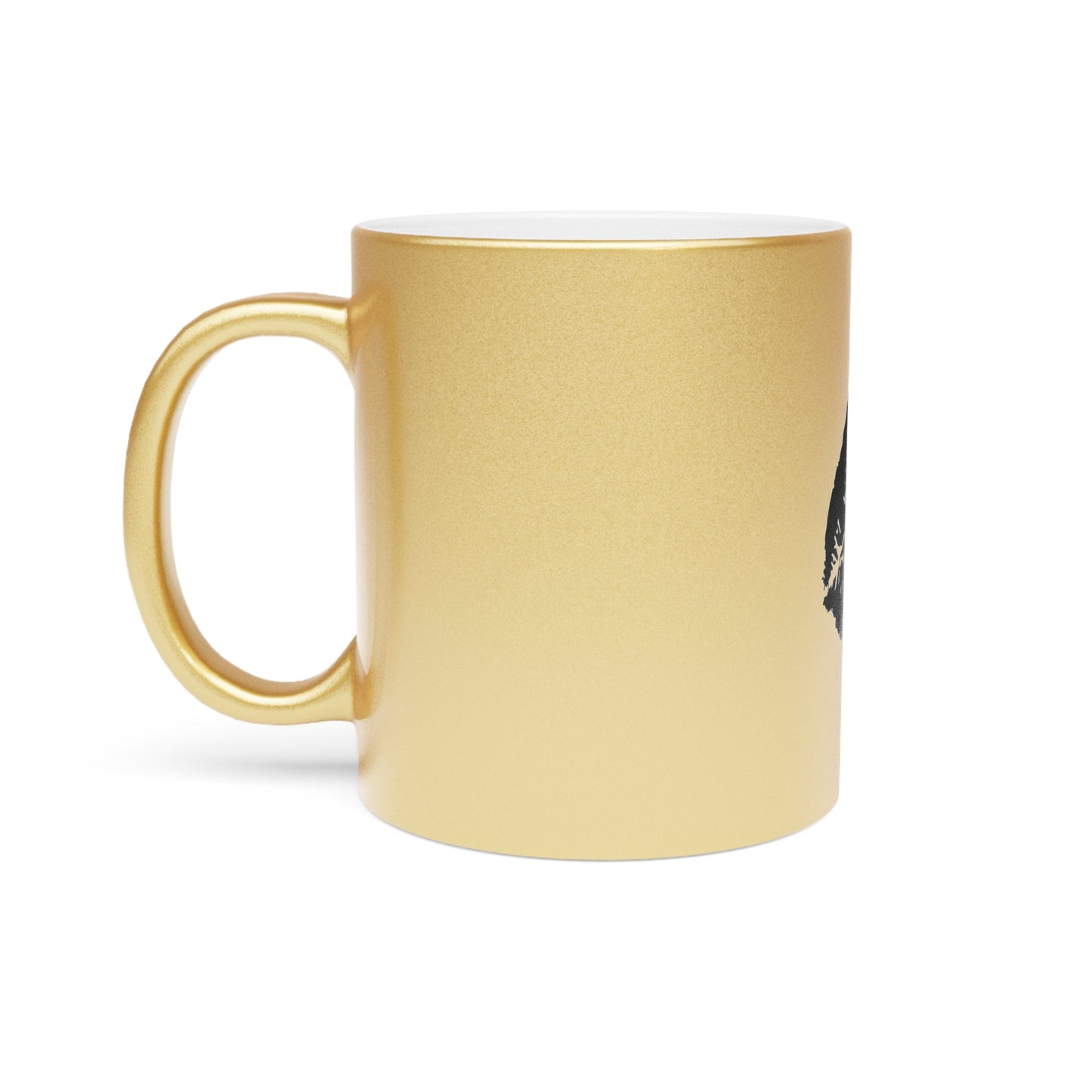 Mug Metallic (Silver\Gold) Lips by Mariu del Campo. - Mariu del Campo