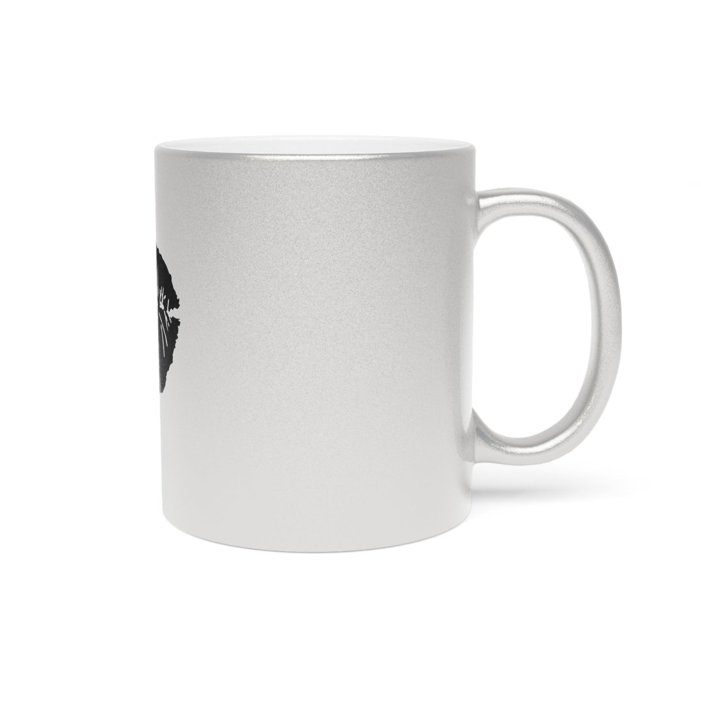 Mug Metallic (Silver\Gold) Lips by Mariu del Campo. - Mariu del Campo