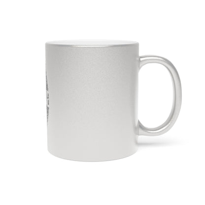 Mug Metallic (Silver\Gold) Unique by Mariu del Campo. - Mariu del Campo