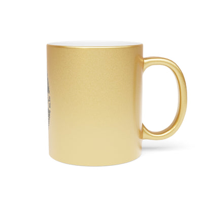 Mug Metallic (Silver\Gold) Unique by Mariu del Campo. - Mariu del Campo