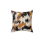 Pillow Faux Suede Square paint by Mariu del Campo. - Mariu del Campo
