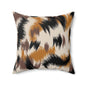 Pillow Faux Suede Square paint by Mariu del Campo. - Mariu del Campo