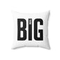 Pillow Spun Polyester Square Think Big by Mariu del Campo. - Mariu del Campo