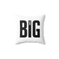 Pillow Spun Polyester Square Think Big by Mariu del Campo. - Mariu del Campo